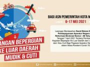 ASN Pemkot Magelang dan Keluarga Dilarang Bepergian ke Luar Daerah 6-17 Mei 2021