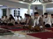 Wapres Sholat Ied dengan Protokol Kesehatan Ketat