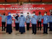 Bupati Brebes Ikuti Upacara Virtual Harkitnas