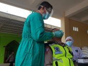 Operasi Ketupat Candi Usai, 292 Personel Polres Grobogan Jalani ‘Swab Test Antigen’