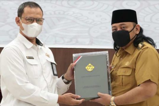 Pemkot Tegal kembali Raih Predikat WTP Tiga Kali Berturut-turut