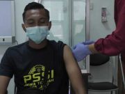 Tim Sepak Bola PON XX Jateng Makin PD Usai Divaksin Covid-19