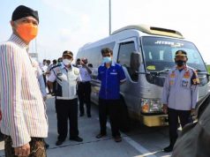 Ganjar Temukan Rombongan Pengantin Langgar Prokes di Gerbang Tol Sragen