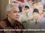 Harkitnas 20 Mei, Ganjar Ajak Warga Jateng Nyanyikan Indonesia Raya