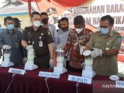 Polres Musnahkan Satu Kilogram Sabu-sabu