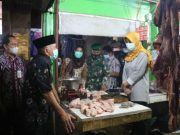 Sidak Pasar, Bupati ingin Pastikan Stok Kebutuhan Pokok Aman Kendati ada yang Mulai Naik