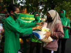 Dandim 0719/Jepara dan Ketua Persit Bagikan Sembako