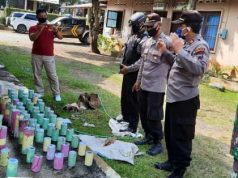 Petasan Siap Ledak di Lapangan Disita Polisi di Tegalrejo Magelang