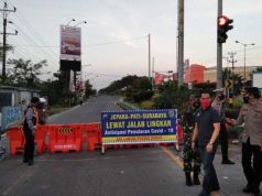 Akses Masuk Kota Kudus Ditutup Sementara