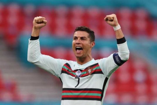 Cristiano Ronaldo Star of the Match Portugal Vs Hungaria
