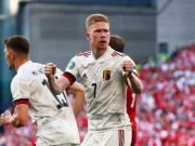 Kevin de Bruyne Bawa Belgia Mengalahkan Denmark 2-1