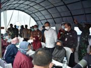 Vaksinasi Massal di Kebumen Mulai Menyasar Pedagang Pasar Tradisional