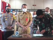Pelaksana TMMD Dipastikan Sehat, Ini yang Dilakukan Dandim Wonogiri