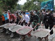 TMMD Sengkuyung Tahap 2 Bangun Jalan Kaligending- Alian