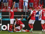 Christian Eriksen Kolaps di Tengah Laga Denmark vs Finlandia