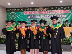 IAINU Kebumen Wisuda 121 Lulusan S2, Rektor Sumbang Lagu