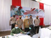 Hari Bhayangkara, Polres Kebumen Vaksinasi Ribuan Warga