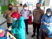 Polres Wonogiri Gelar Vaksinasi Massal, 3 Hari Jangkau 2.311 Orang