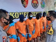 Kasus Ilegal Logging, Polres Wonogiri Amankan 8 Tersangka