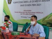 Inilah Workshop Kompetensi Penulisan di Media Massa untuk Dosen FBIK Unissula