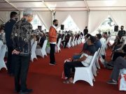 Jokowi Tinjau Pelaksanaan Vaksinasi Covid-19 di Pelabuhan Tanjung Emas