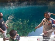 Seorang Pengunjung Tewas Usai Berenang di Wisata Danau Biru