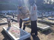 Rangkaian HUT Bhayangkara, Kapolres Magelang Pimpin Ziarah di Makam Pahlawan