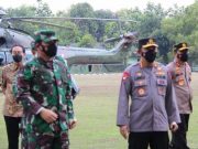 Kunjungan Panglima TNI Dan Kapolri di Blora