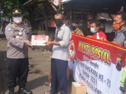 Sambut HUT Bayangkara, Polres Magelang Salurkan Sembako Kepada Masyarakat