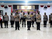 Jabatan Wakapolres dan Kapolsek Tegal Timur Polres Tegal Kota Diserahterimakan