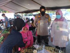 Ratusan Anggota dan Keluarga Polres Tegal Kota Divaksin