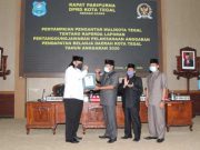 Wali Kota Tegal Sampaikan Penjelasan Raperda Pertanggungjawaban APBD