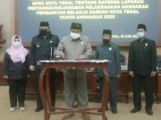 Wali Kota Berikan Pokok-pokok Jawaban atas PU Fraksi DPRD Kota Tegal