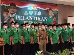 Harsono Dilantik Jadi Ketua PC GP Ansor Grobogan 2020-2024