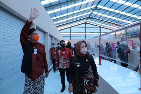 Pasar Panican di Purbalingga Kini Terlihat Bersih, Rapi dan Megah