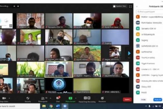 Cabang Dinas Kehutanan Jateng Wilayah VII Bangun Sinergitas melaui Jejaring Pokja dan Stakeholder untuk Sukseskan Program Perhutanan Sosial