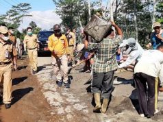 Bupati Wonosobo Tinjau Perbaikan Jalan di Watumalang
