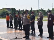 Demak Zona Merah, Forkopimda Semprotkan Disinfektan secara Massal