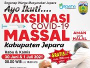 Jepara Gelar Gebyar Vaksinasi Covid-19 Seribu Dosis Per Hari