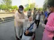 Operasi Yustisi Sarsan Penggunaan Masker, Terjaring Langsung Jalani ‘Rapid Test Antigen’
