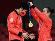 Jepang Rebut Emas Ganda Campuran Tenis Meja dari Dominasi China
