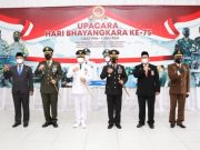 Bupati Kebumen Ikuti Upacara Hari Bhayangkara Virtual di Mapolres