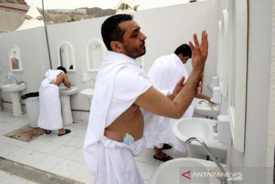 Jemaah Haji Yang Sudah Vaksin Bersiap Laksanakan Wukuf di Arafah