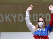Atlet Peraih Medali Menembak dari Rusia Disambut Hangat di Moskow