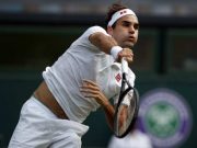 Federer Jadi Petenis Putra Tertua ke Perempatfinal Wimbledon