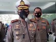 Ditlantas Polda Jateng Lakukan Penguncian di Setiap Perbatasan Jawa Tengah