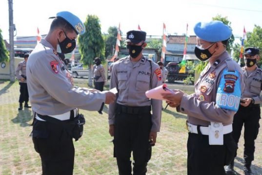 Propam Polres Kebumen Mendadak Razia Seluruh Personel