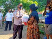 Di Wonogiri, Kodim Bagikan Vitamin dan Polres Membantu Sembako