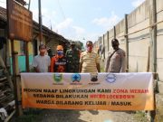 Desa Semondo Gombong “Lock Down” Mikro, Warga Pasang Portal