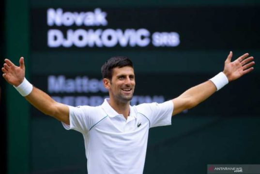 Djokovic Jajal Venue Olimpiade Tokyo